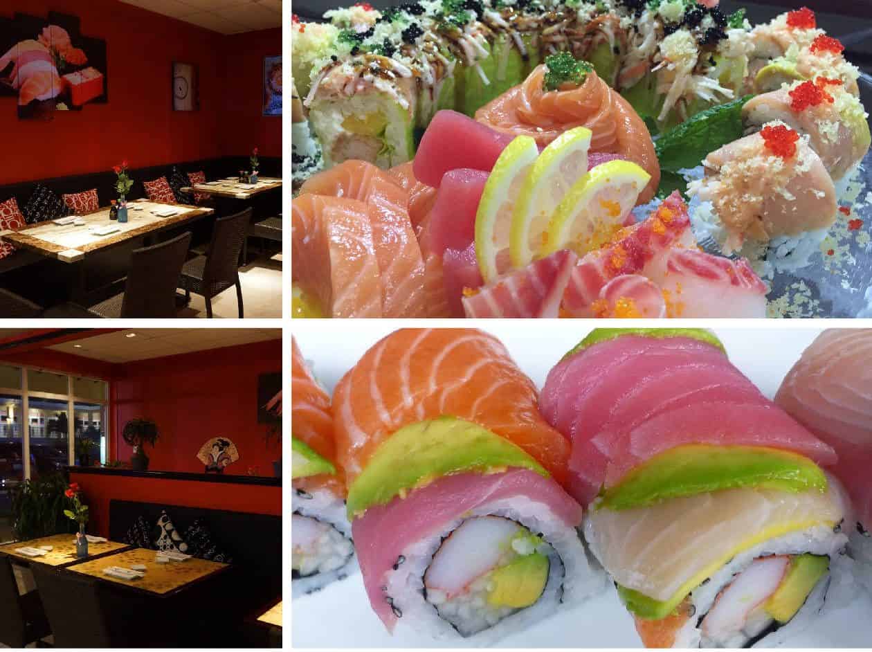 ginger sushi and grill st maarten collage 1 b