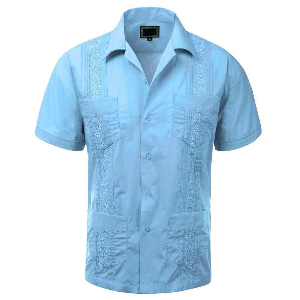guayabera beach club shirt