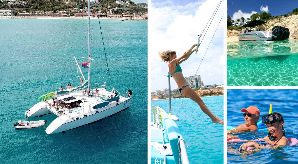 st martin st maarten activities boating collage 1024