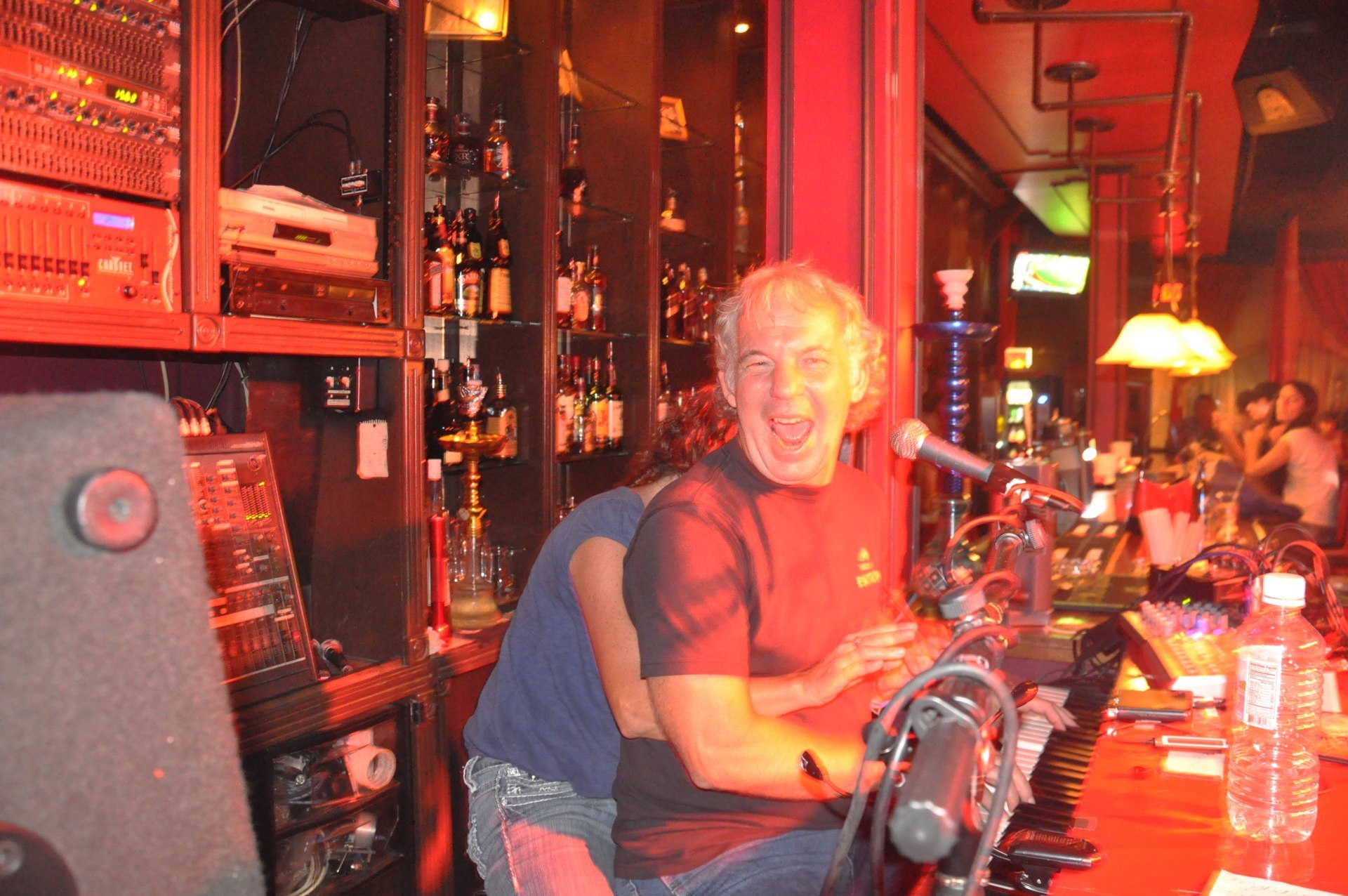 The Red Piano Bar in St. Maarten