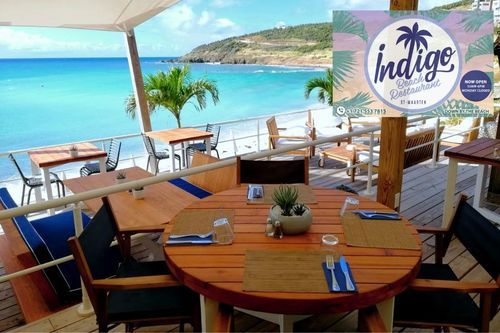 Indigo Beach Restaurant in Sint Maarten