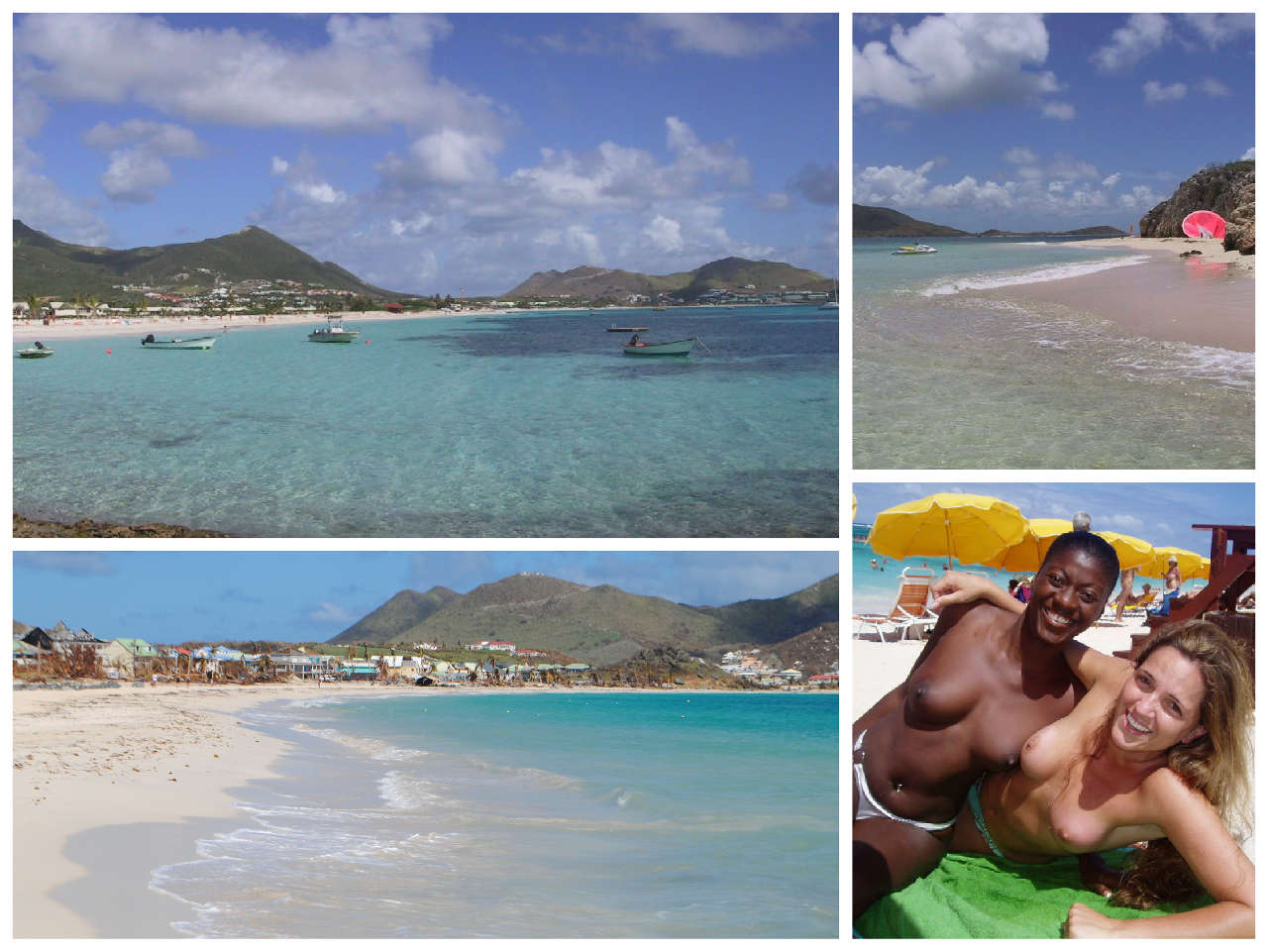 orient beach st maarten st martin collage 1