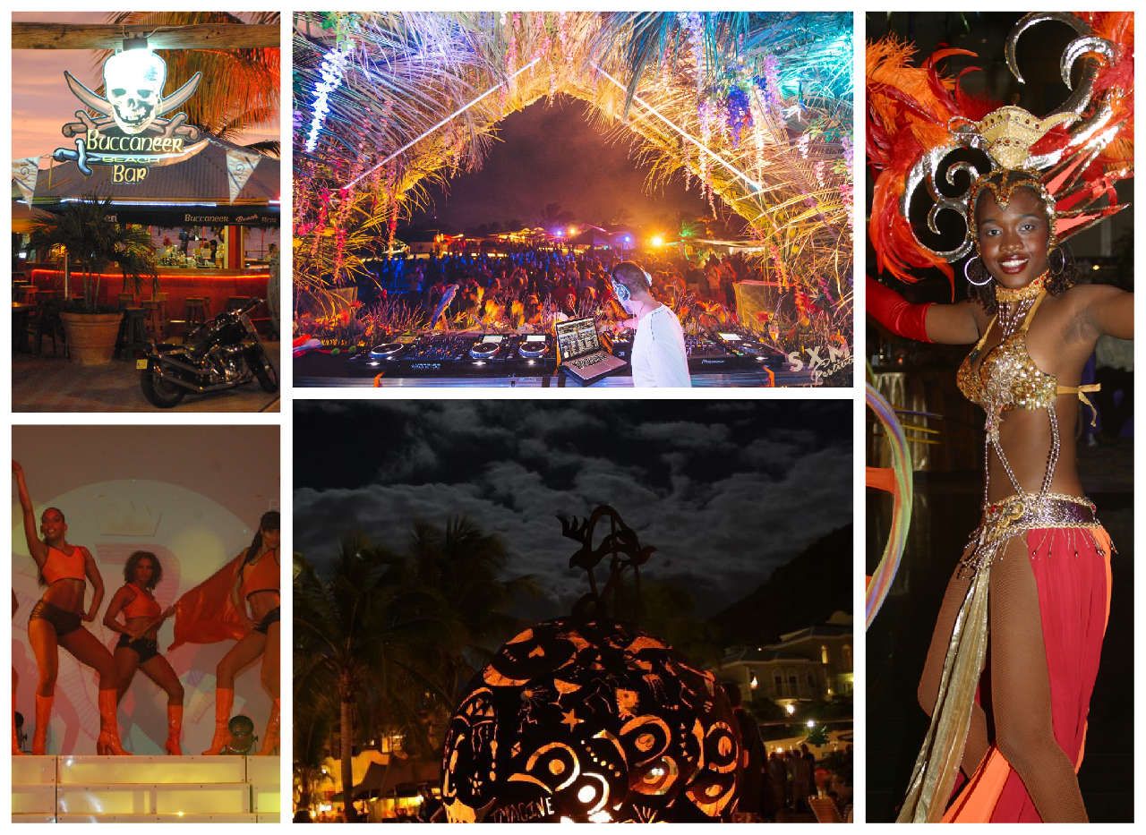 nightlife st maarten intro collage