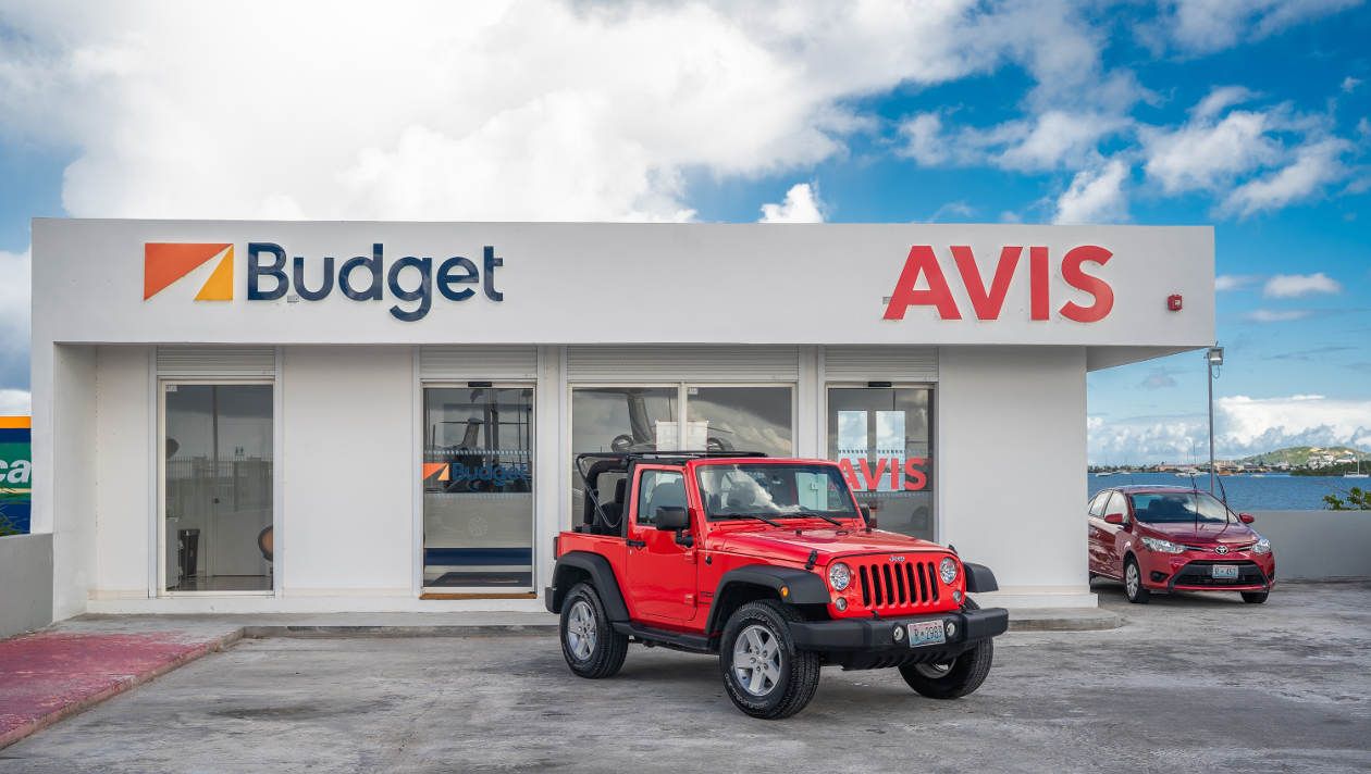 Avis Budget car rental sint maarten collage 1260