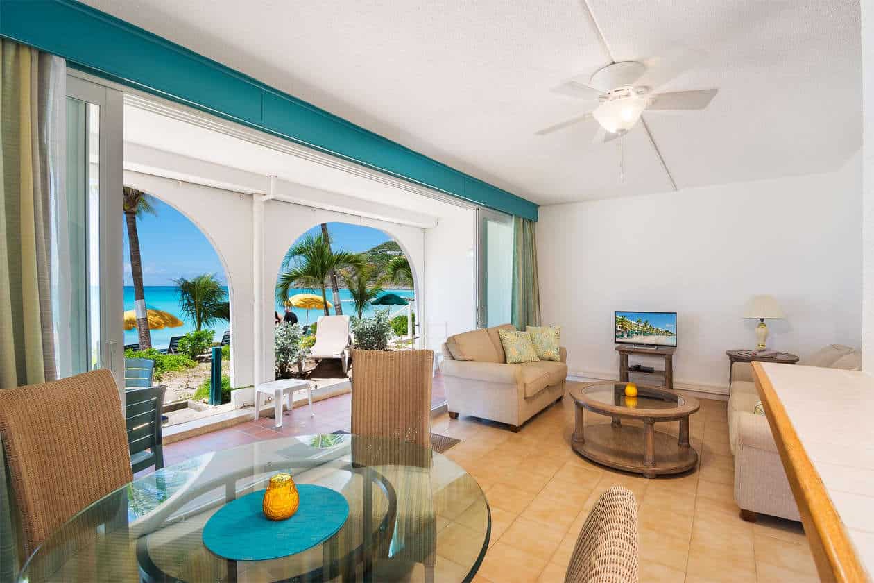 Belair Beach Hotel - All Suites on St. Maarten Beach.