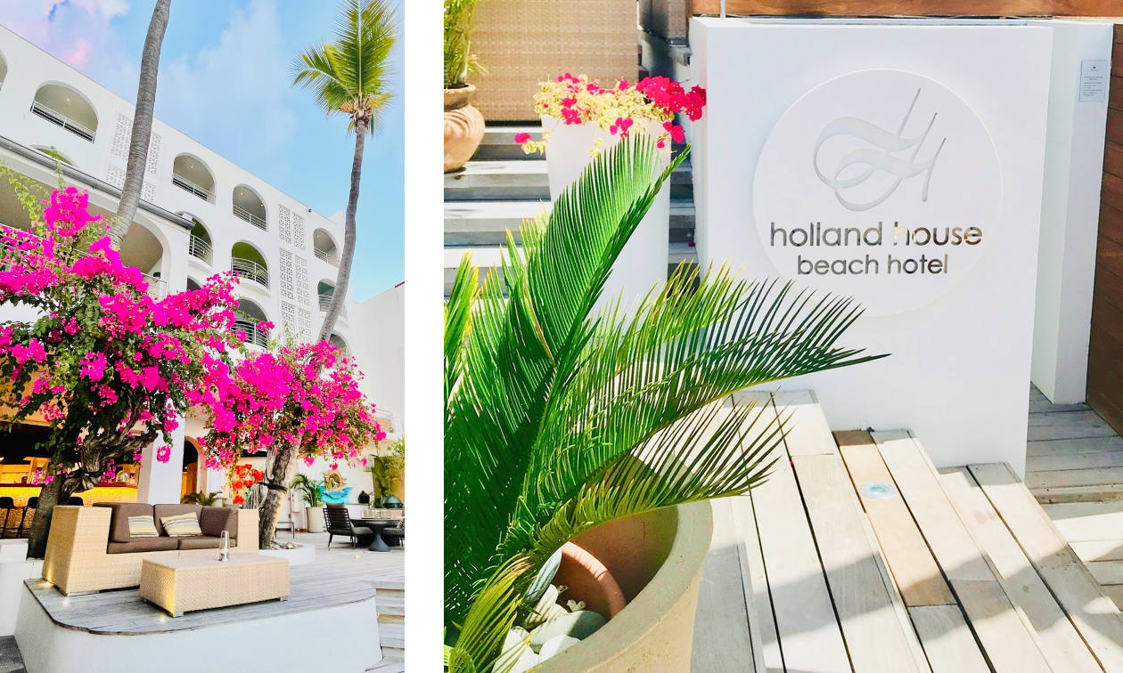 holland house beach hotel st maarten beach collage 1b