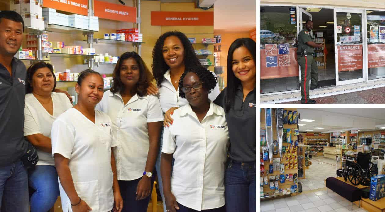 orange grove pharmacy st maarten collage2