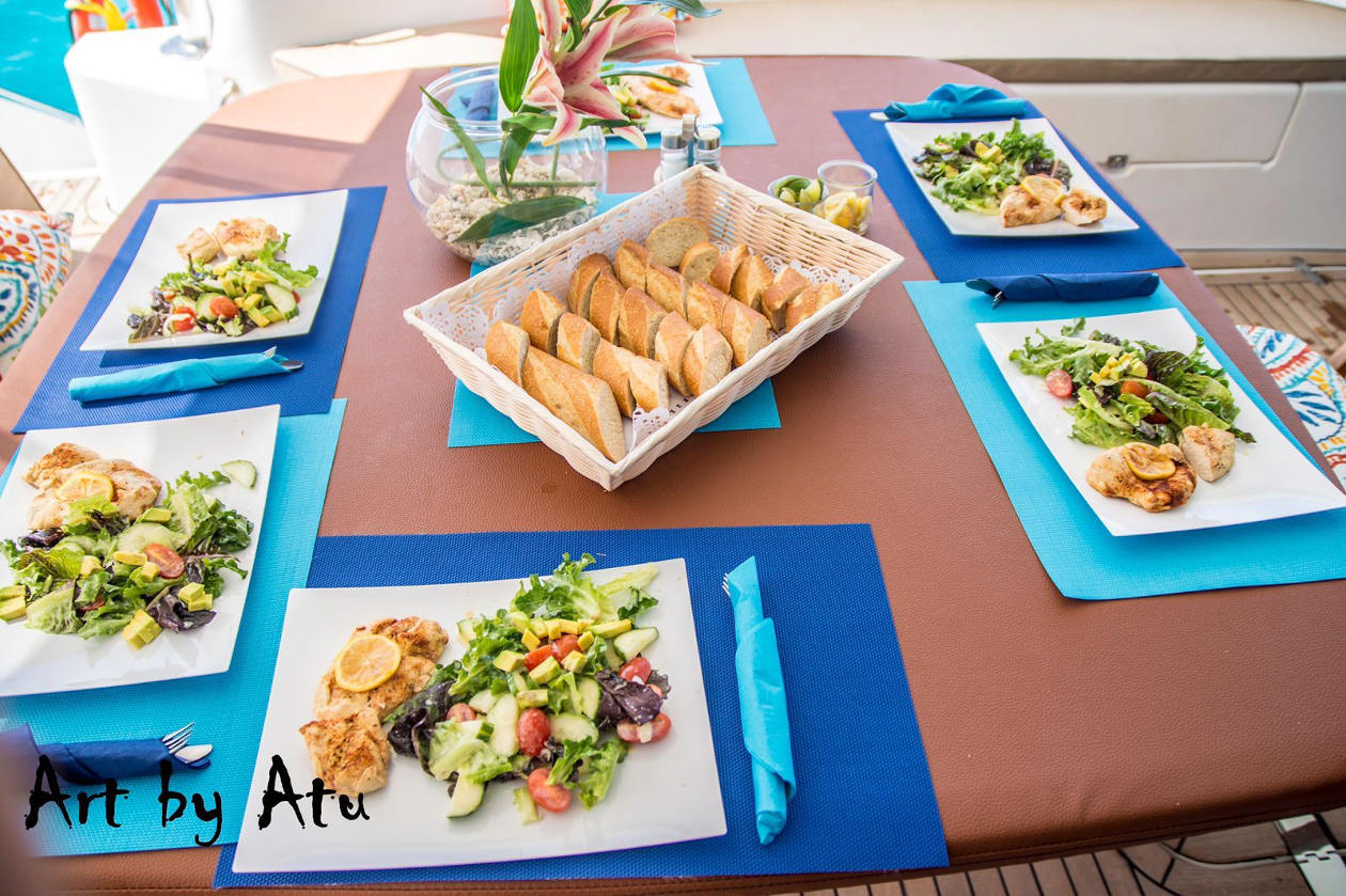 sail the phoenix day charter catamaran st maarten lunch 1260