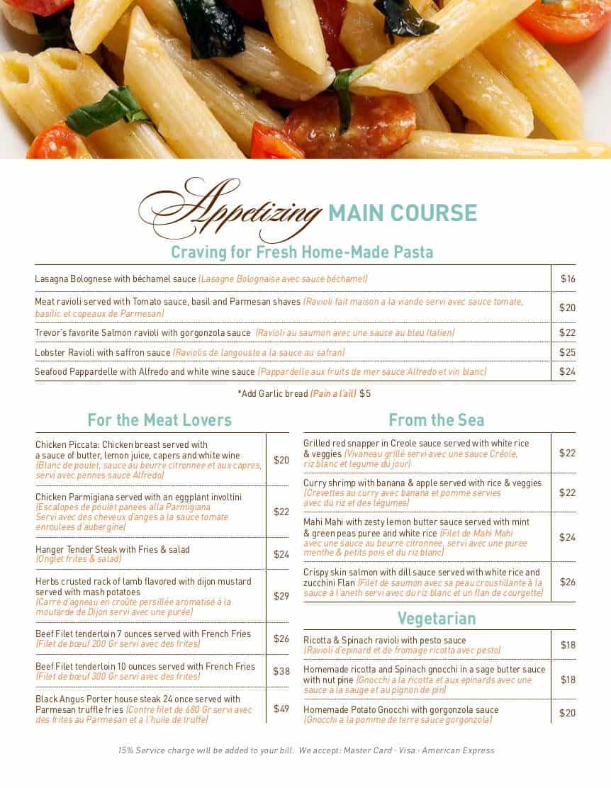 rendezvous lounge st maarten dinner 2