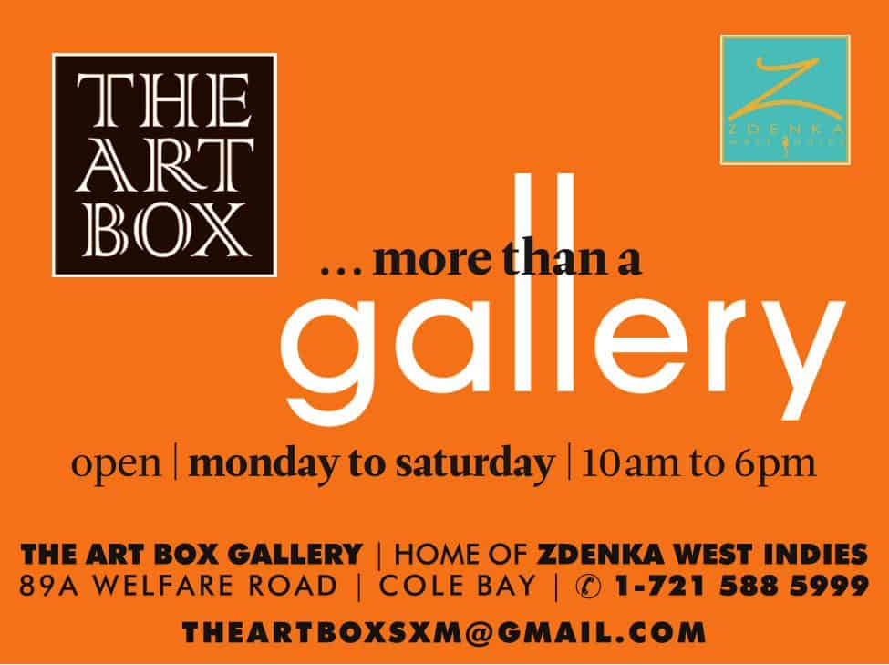 the art box gallery st maarten logo