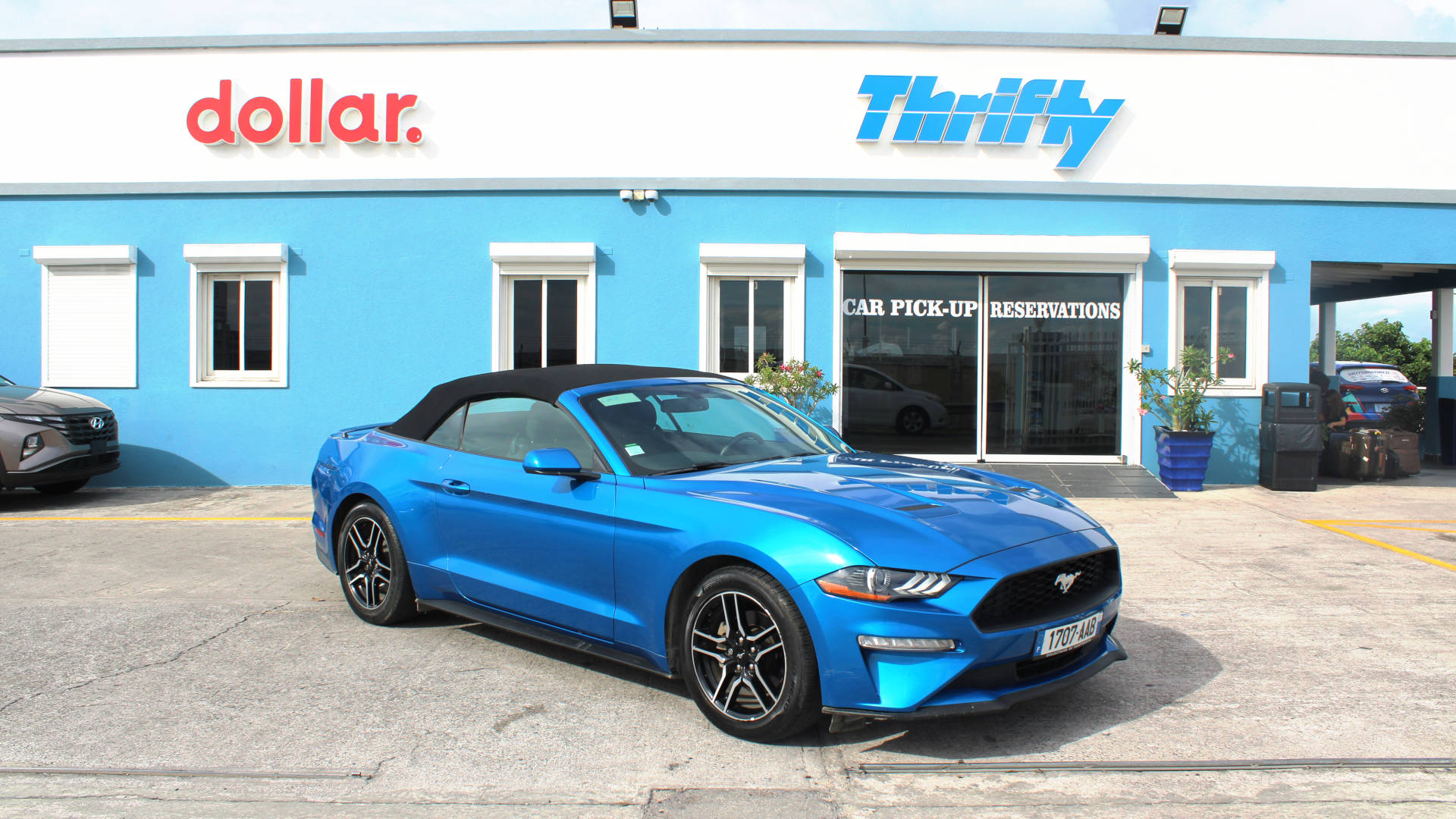 DOLLAR/THRIFTY CAR RENTAL Sint Maarten Saint Martin Caribbean