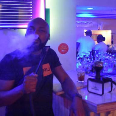 Light Your Hookah at Lounge 2.0 in Maho Village